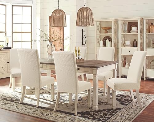 Miniatura 3 de Fuloon Fundas impermeables para sillas de comedor, fundas para sillas Parsons, súper ajuste, elásticas, extraíbles y lavables, para sillas de