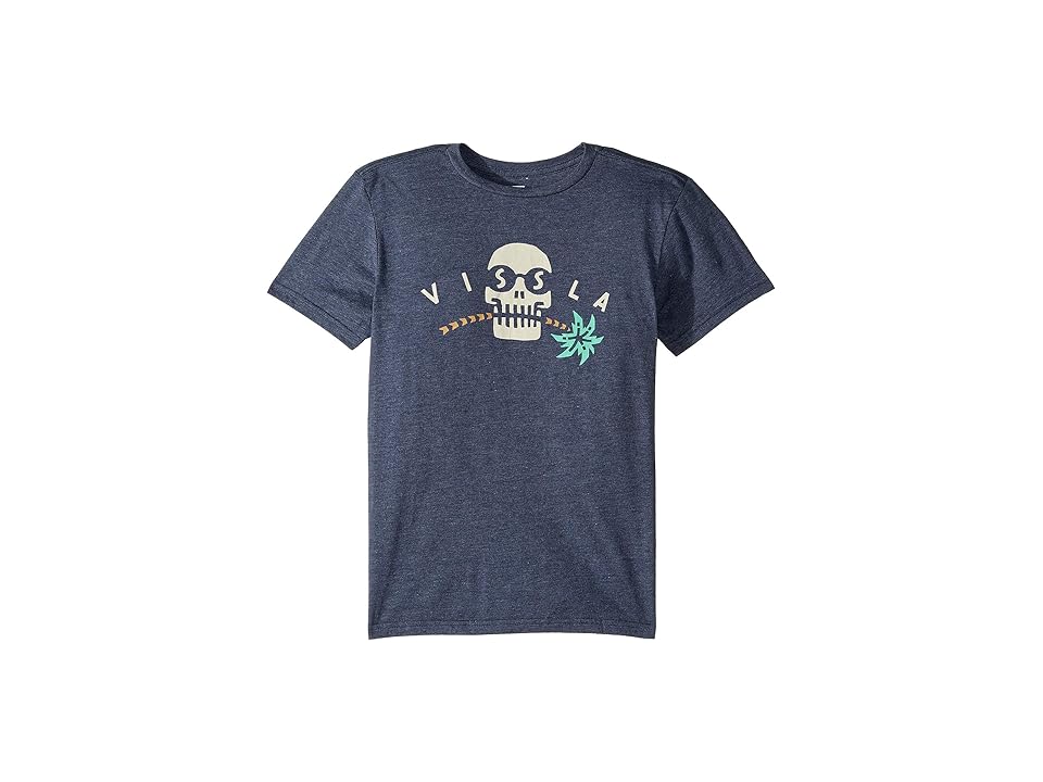 

VISSLA Kids Bite Short Sleeve (Big Kids) (Naval Heather) Boy's Clothing