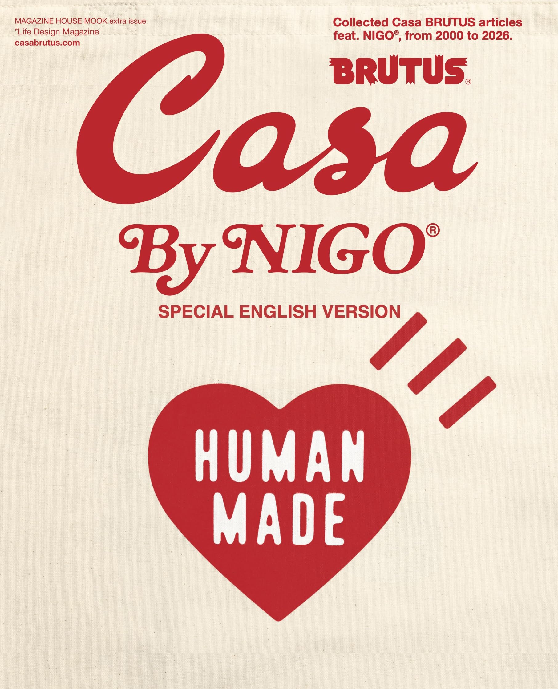 Casa BRUTUS By NIGO® SPECIAL ENGLISH VERSION (MAGAZINE HOUSE MOOK