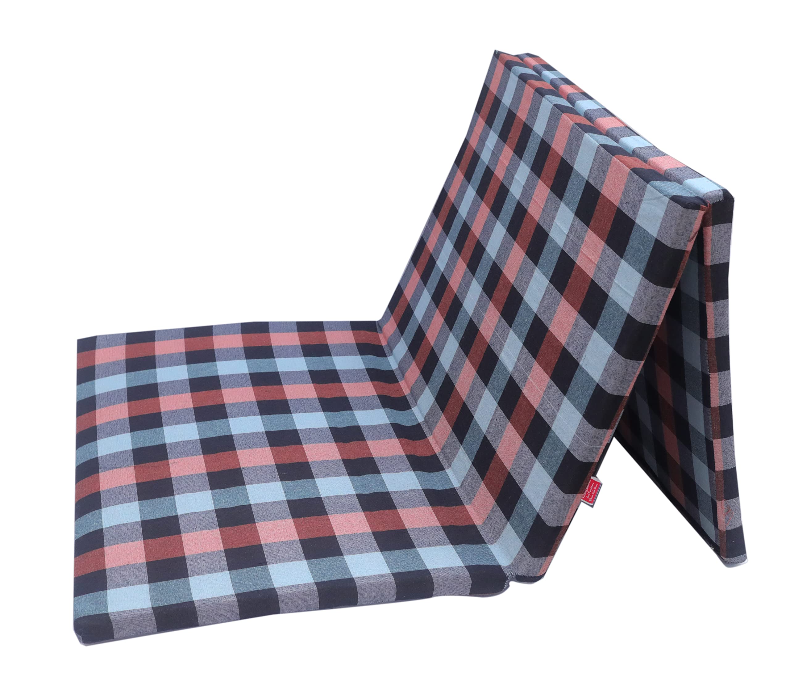 Padam Shree 2 inch Single Bed Yoga Picnic Travel Pg Study Folding Mattress Epe Foam 6x3 | Foldable gadda for Home, Hoster, PG