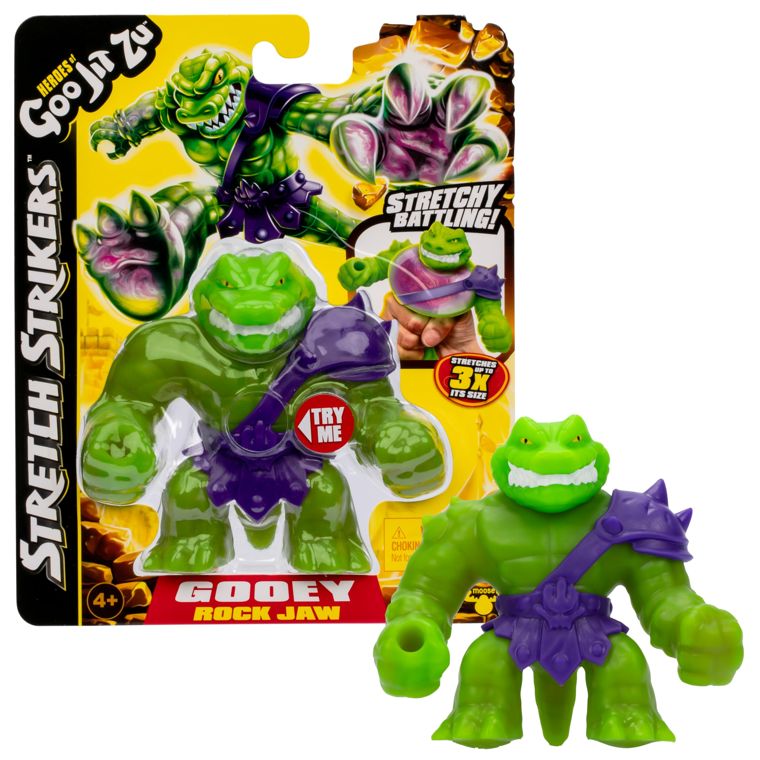 sa　S.O.B SOB GISM OUTO GUAZE ZOUO Bandai - Heroes of Goo Jit Zu Figura de Acción Stretch Strikers