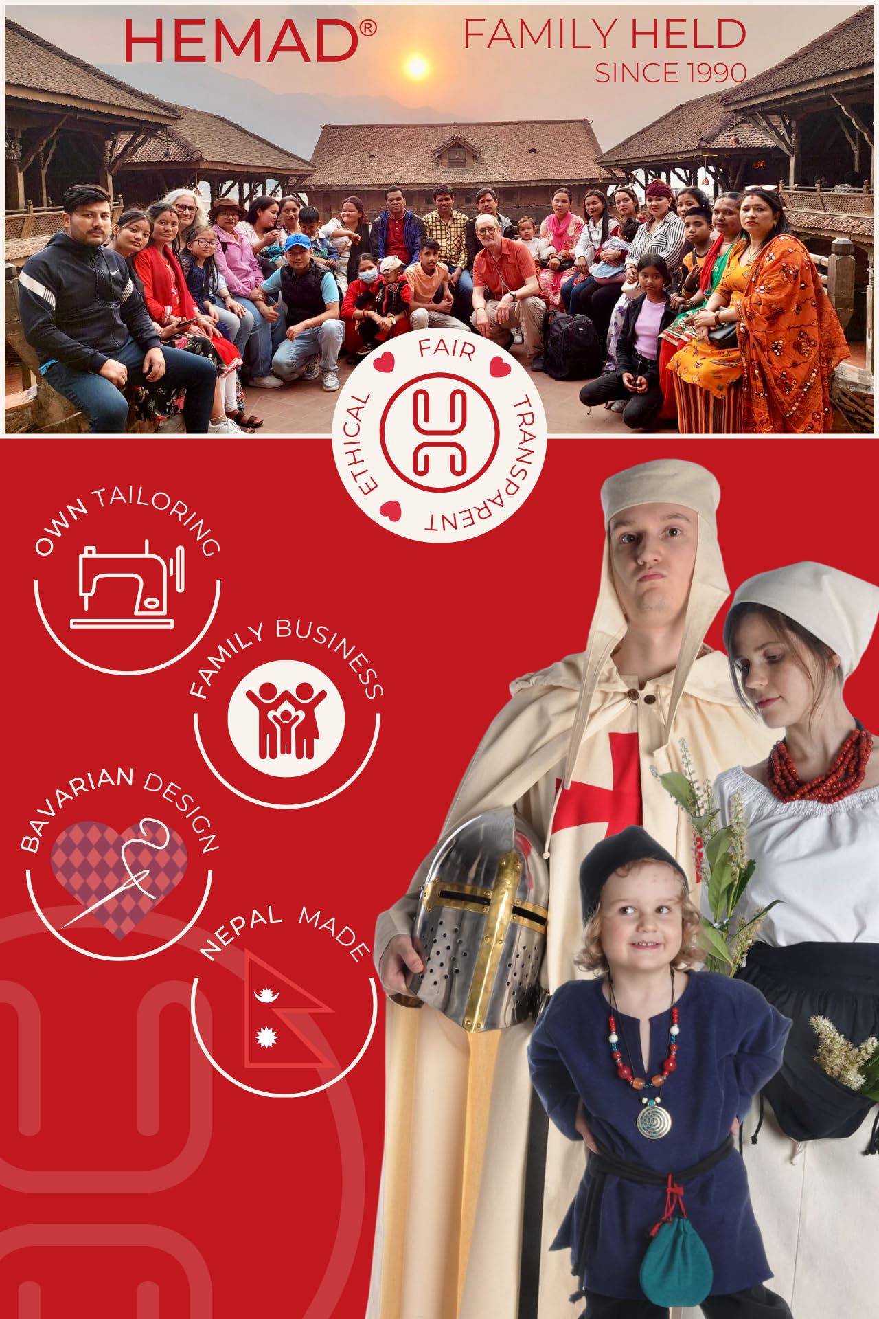 Średniowieczna chusta na głowę Laudamie z bawełny, biała, beżowa, czarna, czerwona, brązowa, zielona, niebieska szata LARP