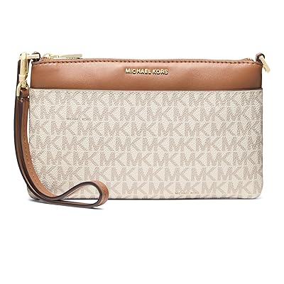MICHAEL Michael Kors Jet Set Medium Top Zip Convertible Wristlet Wallet Women