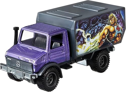 Hot Wheels Pop Culture 88 Mercedes Unimog U1300 de 164 Vehículo a escala para niños de 3 años de edad y más y coleccionistas de coches de juguete