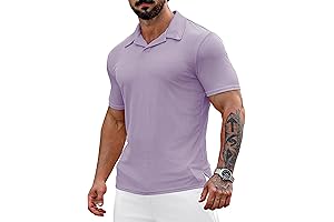 Light Purple Polo Shirt for Men