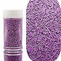 Vista 20 de SE Si&Moos White Sprinkles - Gránulos blancos comestibles de Jimmy suaves para decoración de pasteles de Halloween, decoraciones de galletas