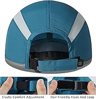 Vista 32 de GADIEMKENSD Sombrero reflectante plegable para exteriores, diseño sin estructura, protección solar UPF 50+, sombreros deportivos para mujeres
