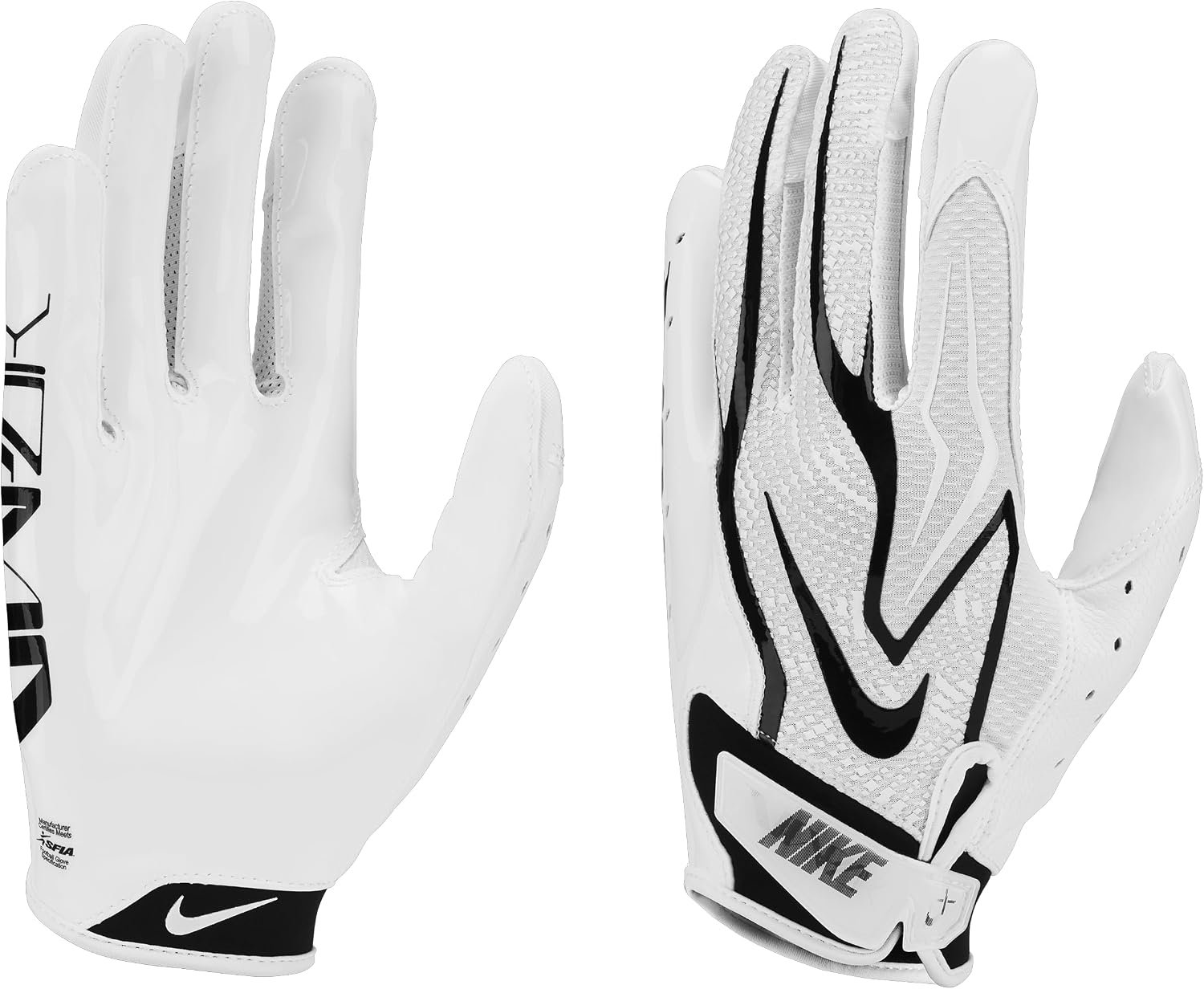 Nike Vapor Jet 9.0 Football Gloves – Magnigrip+ Palm, Wrist Tab, Breathable Back