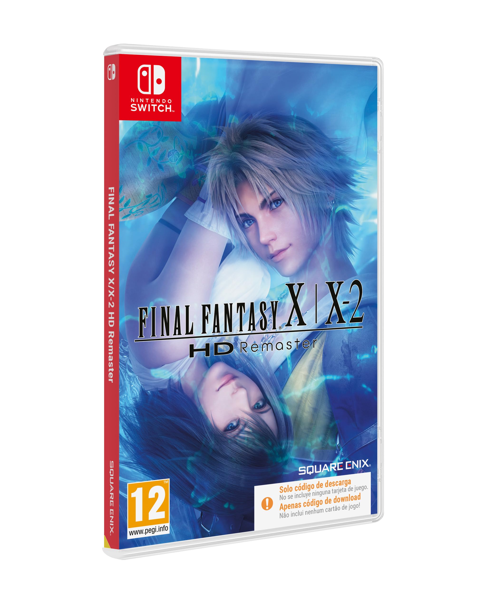 Carátula de Final Fantasy X/X2 para Switch (edición PAL España)