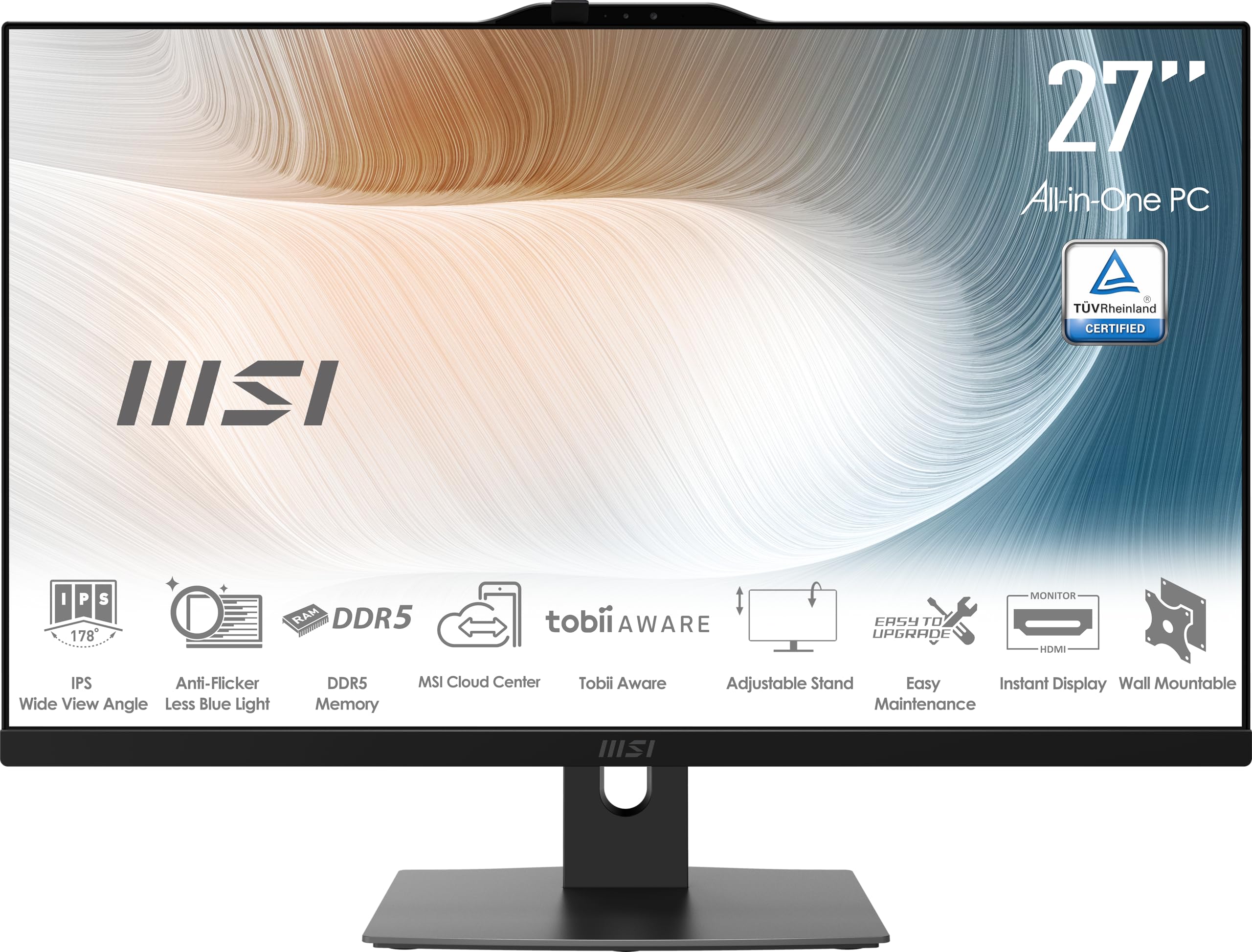 MSI Modern AM272P 1M-1427AT i5-14 27" LED FHD 16GB/512GB SSD W10P (00AF8231-1427)