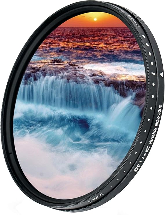 JJC 58mm ND Filter ND22000 VND Variable Neutral Density