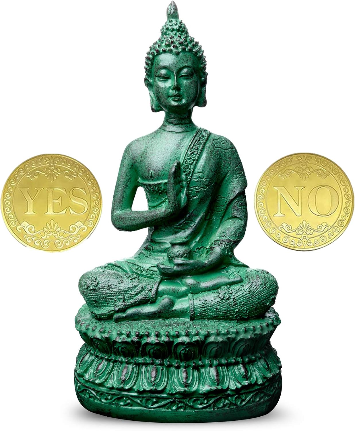 DBassinger Statue for Home Decor (Antique Buddha)