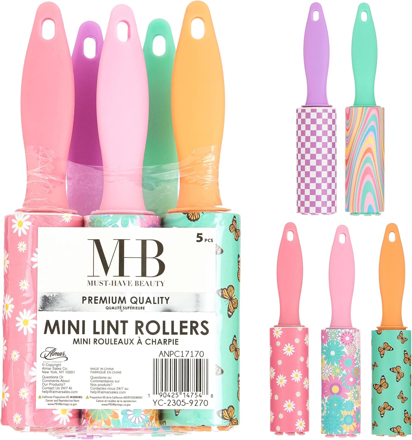 Lint Rollers Pack of 5 (30 per roller) main image 0