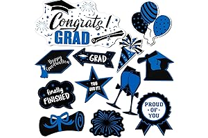 12 Pieces Graduation Car Magnets