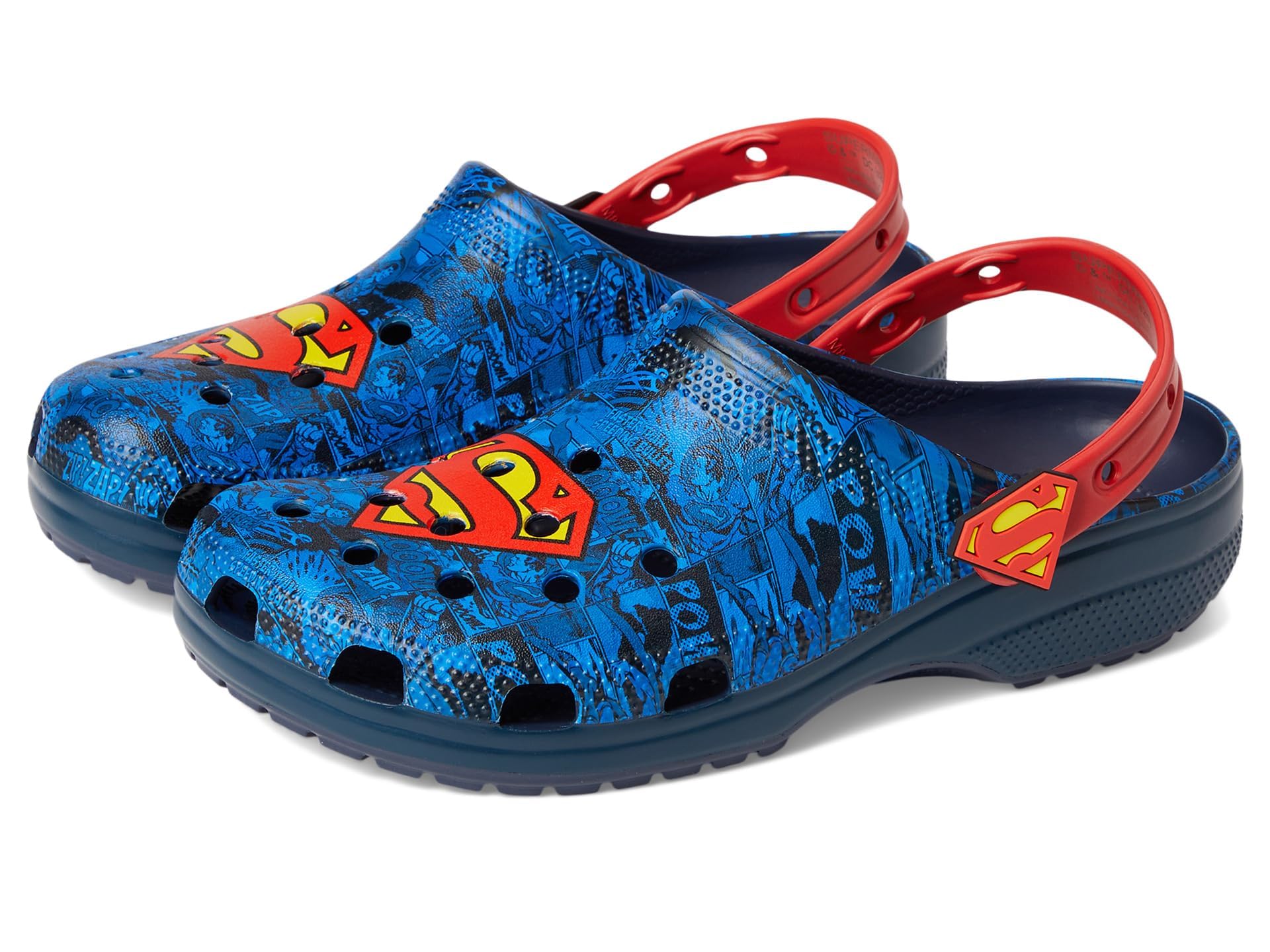 

                                                    Crocs Unisex Classic Superman Clog Multi Men's 2, 