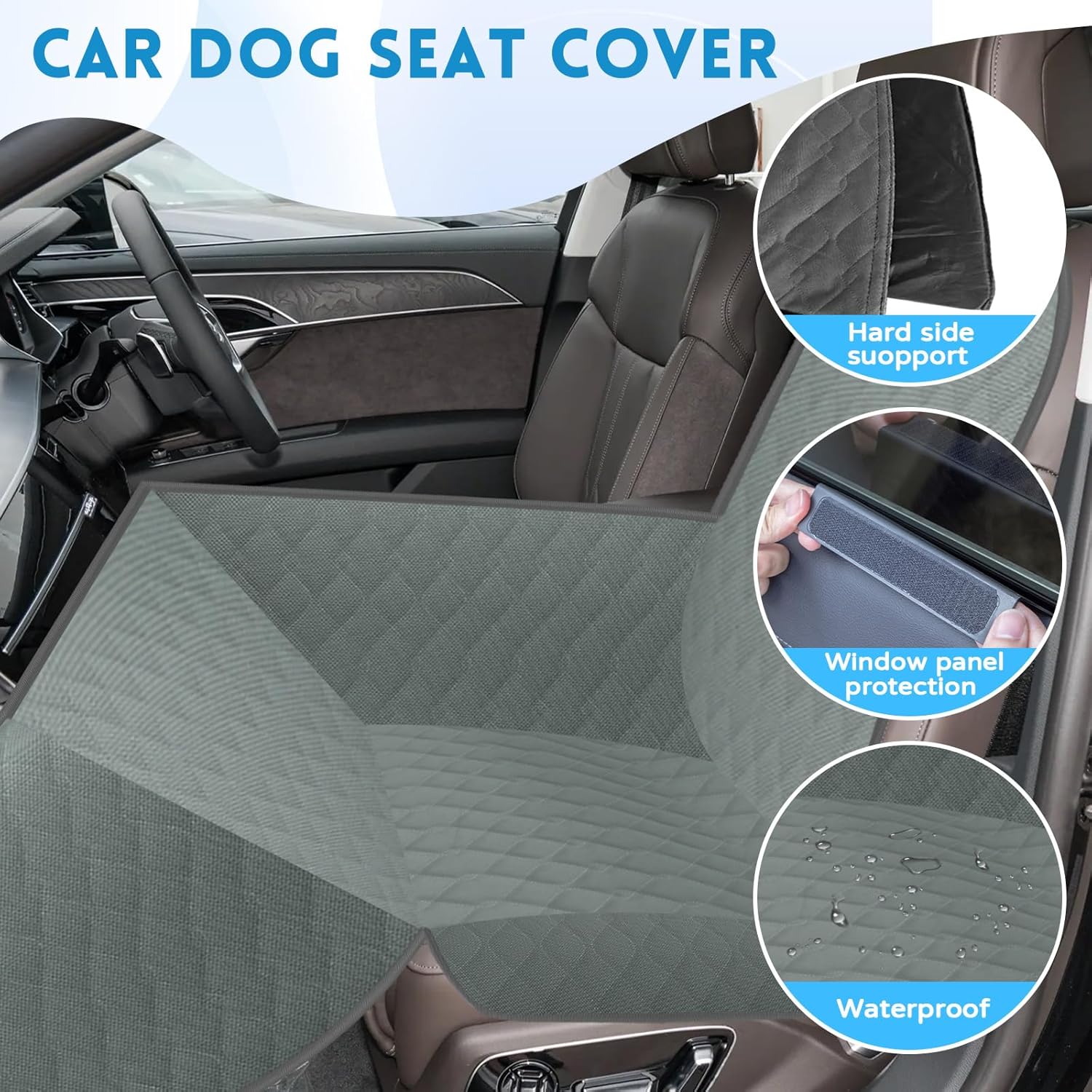 Ultimate Dog Car Seat Cover: Stay Clean & Cozy on Every Journey!