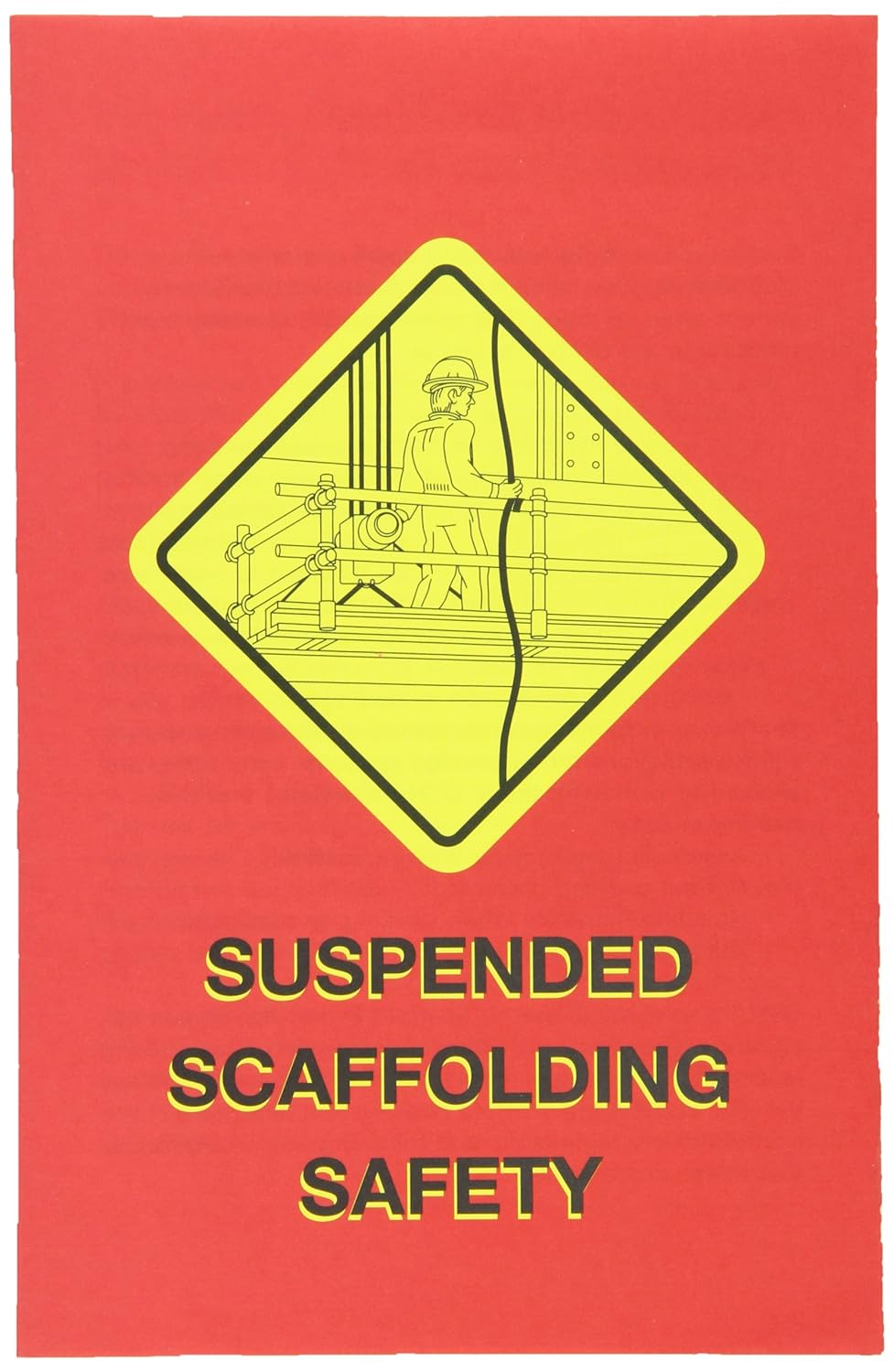 Suspended Scaffolding Safety Employee Booklet (Pack of 15