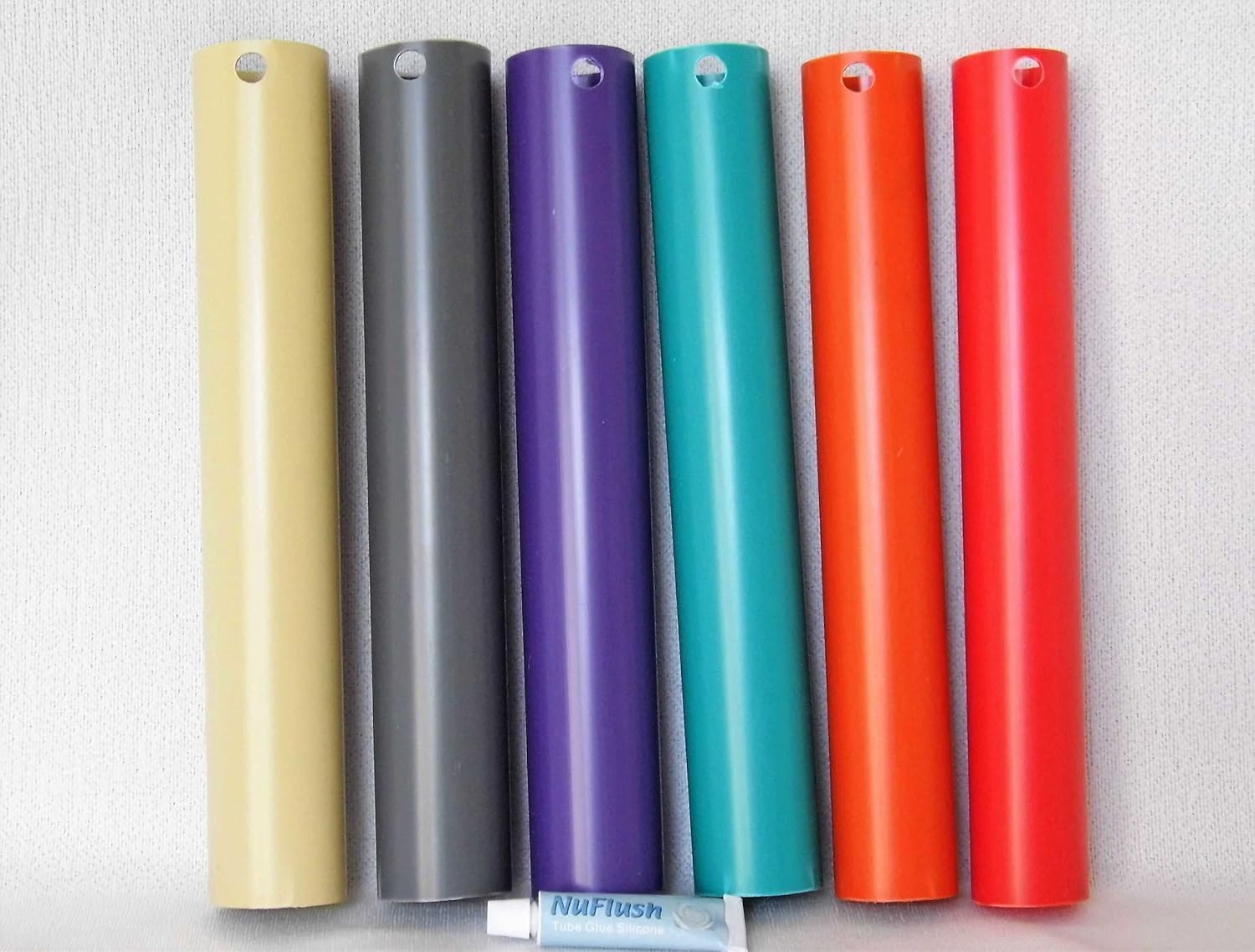 Toilet Overflow Extension Tubes by NUFLUSH, Made in the USA