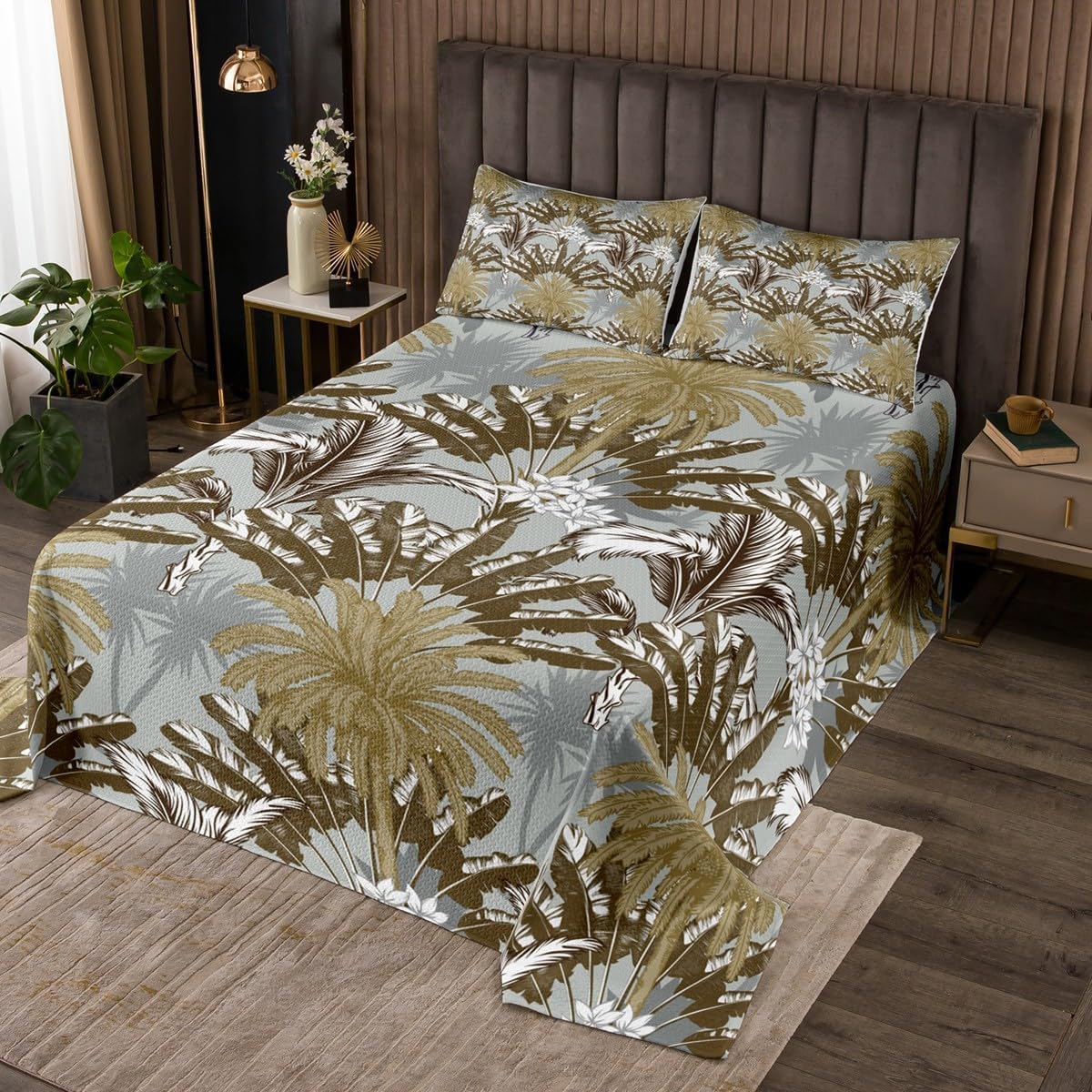 jejeloiu Southwestern Geometric Quilted Coverlet Southwest Native American Design Bedspread King Size Boho Coverlet Set Women Men Tribal Room Decor Breathable Soft