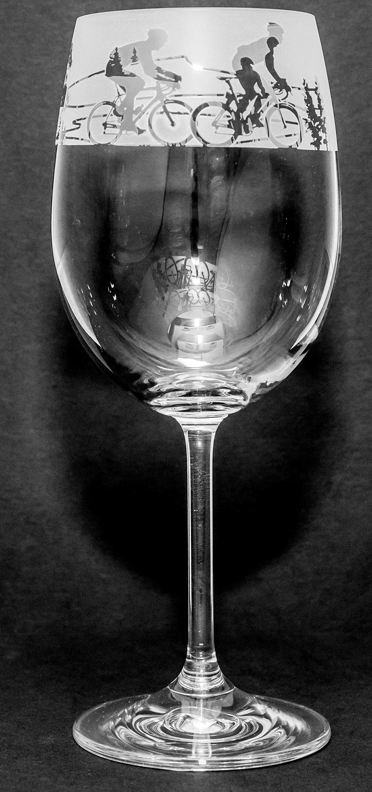 Verre à vin 35 cl Cycling le cadeau parfait pour passionné de bicyclette