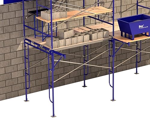 Miniatura 5 de Bon Tool 14-284 Placa base de andamio de 6 pulgadas por 6 pulgadas