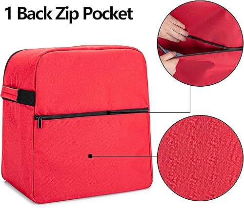 Miniatura 5 de Luxja Cubierta antipolvo para mezcladores KitchenAid de 6 a 8 cuartos (con una almohadilla de relleno inferior), cubierta antipolvo (panel frontal