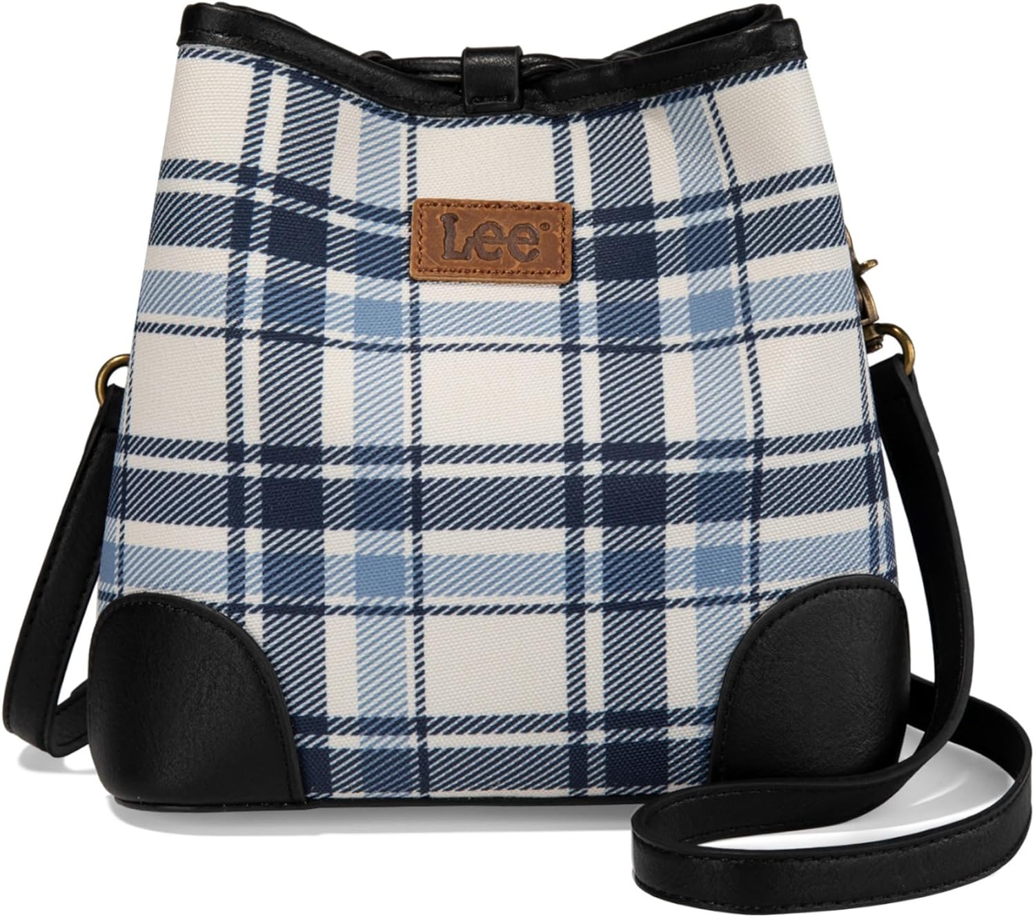 Montana West x Lee Bucket Bags for Women Drawstring Hobo Bags with Crossbody Strap