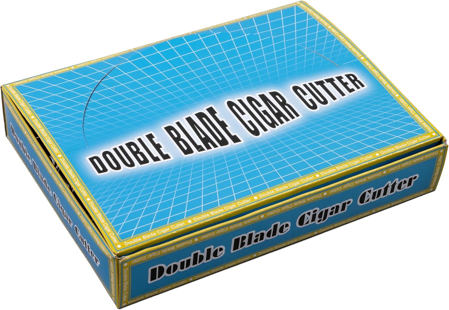 Prestige Import Group GC150 Stainless Steel Guillotine Cigar Cutter - Cuts up to a 56 Ring Gauge - 24 Pack in Display Box