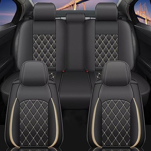 Miniatura 9 de Fundas de asiento de automóvil 2 delanteras para Chevrolet Chevy Cruze 2011-2019, cojín de asiento personalizado de piel sintética compatible con
