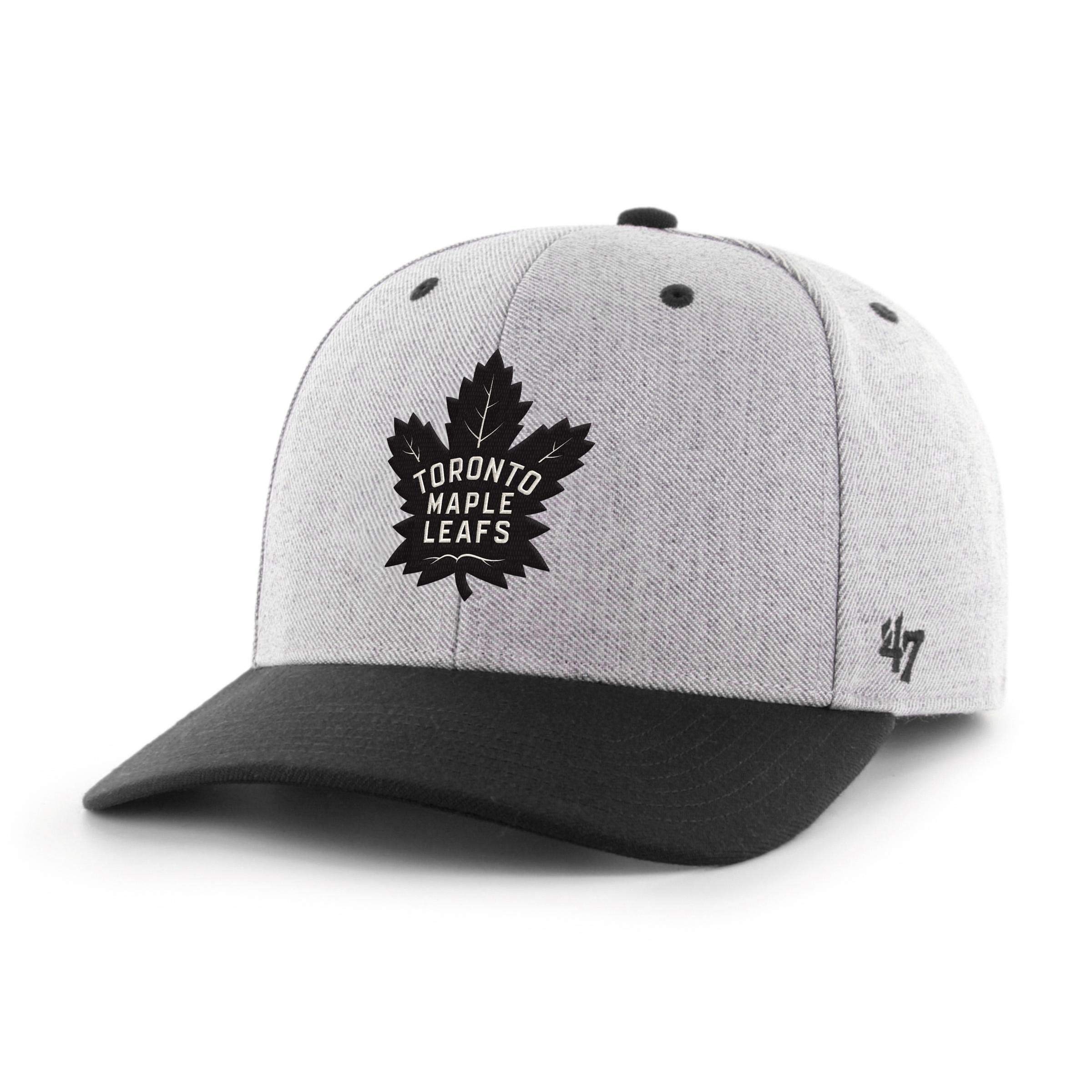 47 Brand Snapback Cap - Storm Cloud Toronto Maple Leafs Charcoal