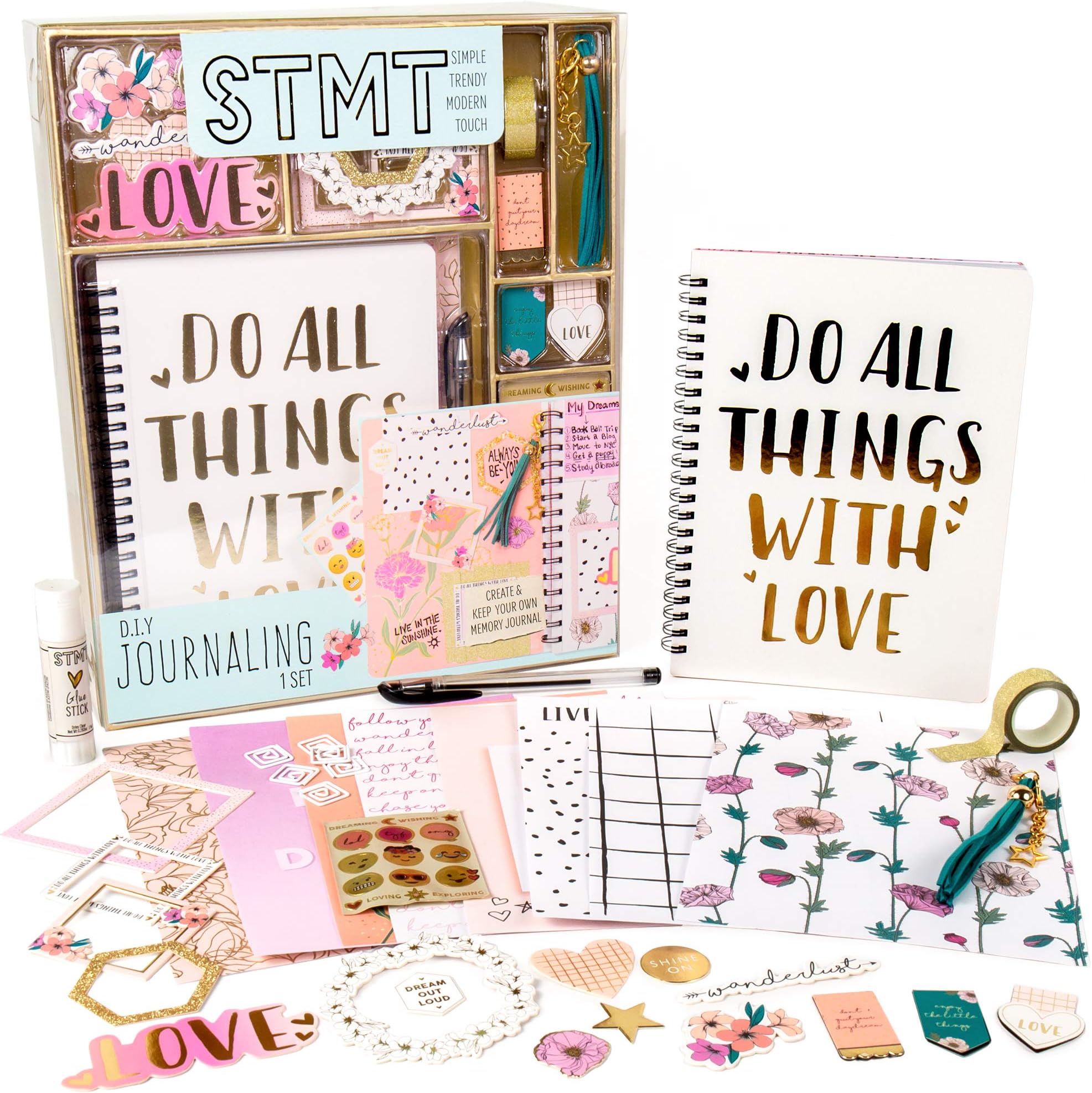 STMT D.I.Y. Do All Things With Love Journaling Set, Stationery Set, Bullet Jo...