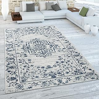 Paco Home In- & Outdoor Teppich Balkon Terrasse Küchenteppich Gartenteppich Modern, Grösse:160x230 cm, Farbe:Blau 11