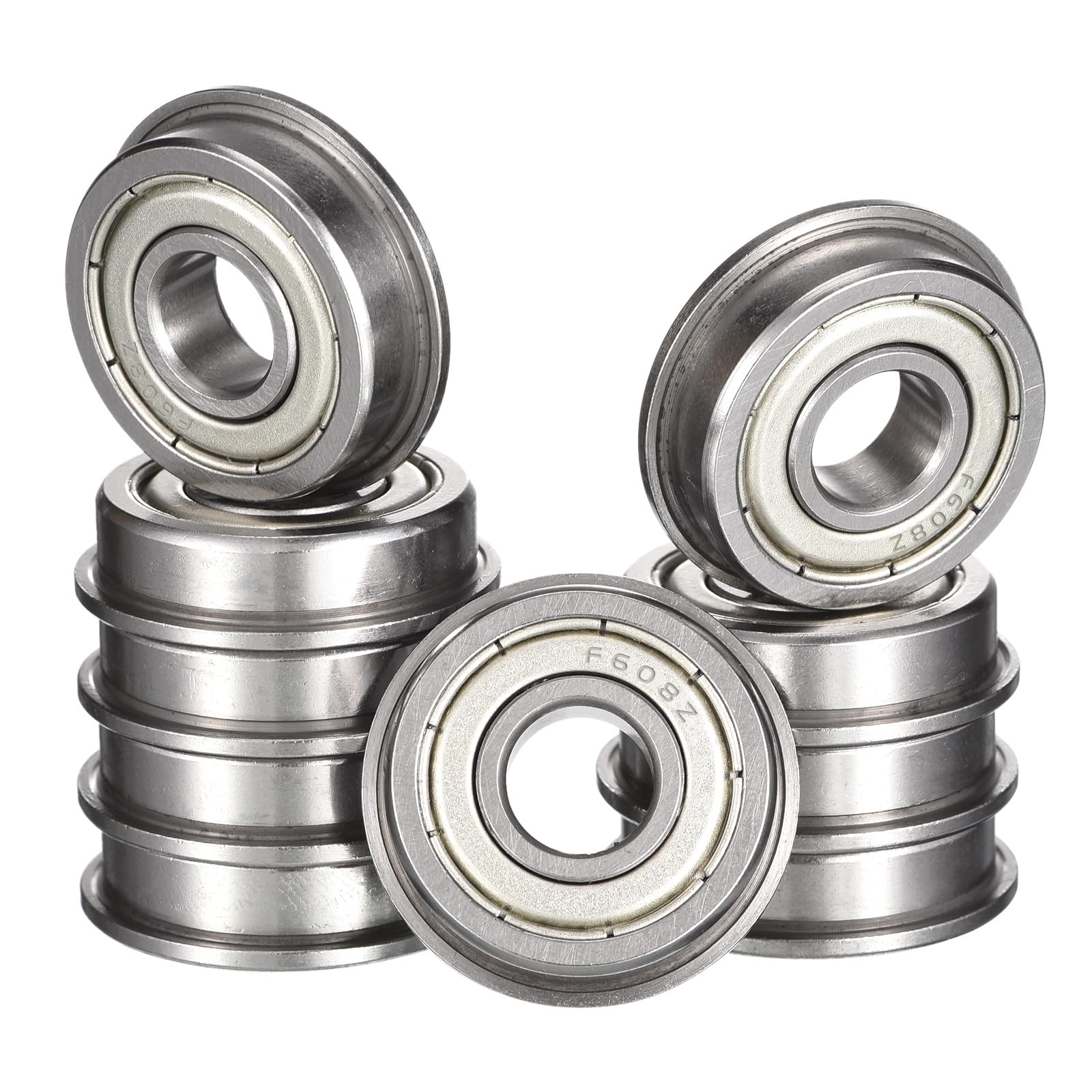 Amazon.com: HiPicco Flanged Ball Bearing, Double Metal Shielded