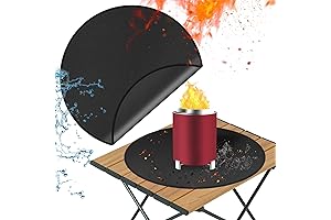 18.5in Fire Pit Mat for Solo Stove Mesa Tabletop Fire Pit