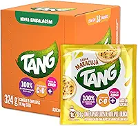 TANG Refresco Em Pó Tang Maracujá Display Com 18 Unidades De 18G