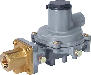 R232A-HBF Compact Integral 2-Stage Regulator, 9.5-13" W.C Spring, POL x 1/2" NPT