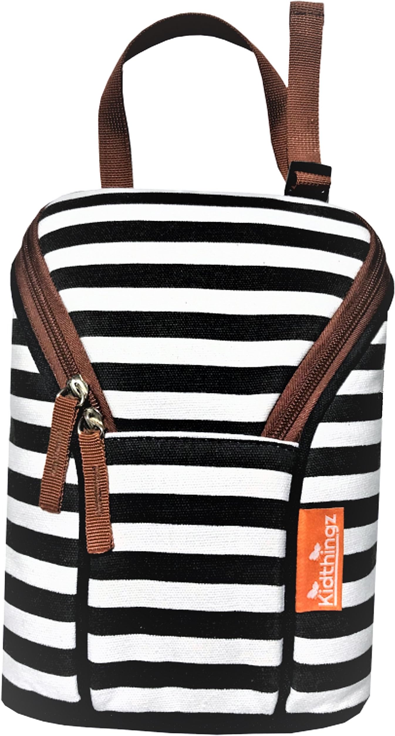 Double Bottle Bag Insulated- Easy to Take Anywhere Color Fast Treated, Looks Great for Baby Formula, Breast Milk, Sports Drink - Water Bottle Holder -