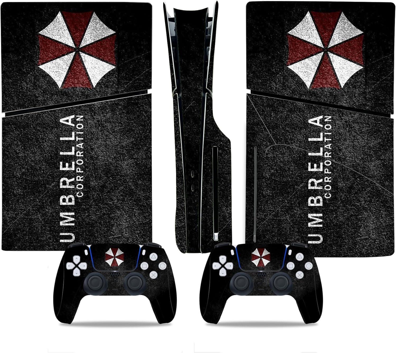 Kit de vinilos Extra Resistentes MaD Vision® para PlayStation 5 (PS5) Digital| Set de vinilos Mate para Consola + 2 mandos - para Anime|Rubber|Zoro|Nami Diseño — view 22
