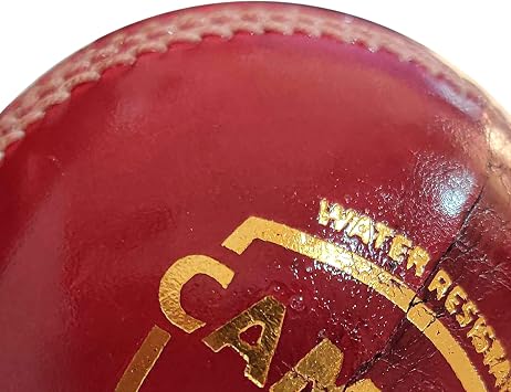 SG campus four piece leather cricket ball - red , Club Size