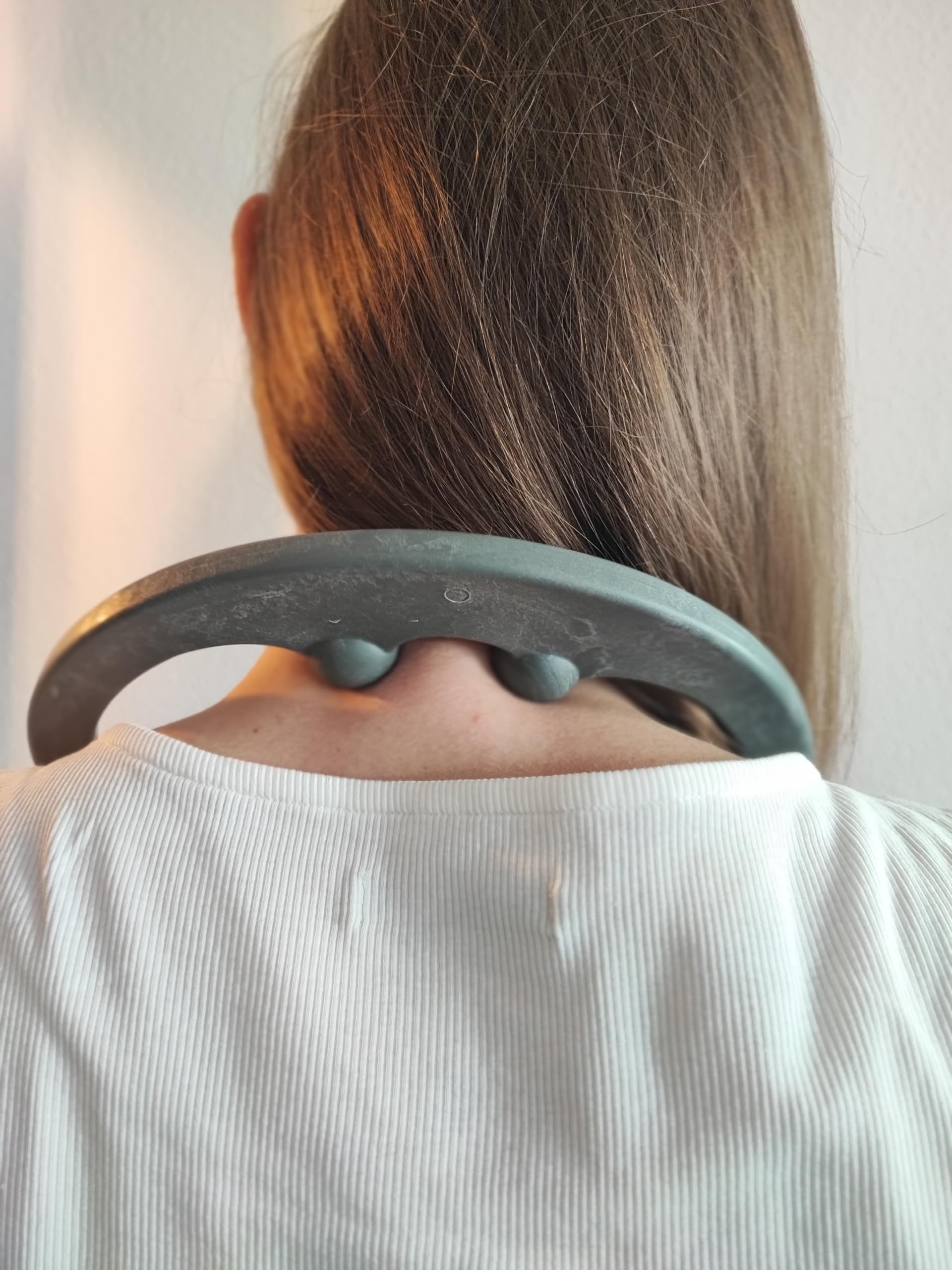 Triggerpunkt Drücker + Anwendungsheft - Selbstmassagegerät Massagestab Rücken Trigger Stick Triggerpunkt Massagegerät