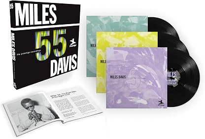 Miles '55: The Prestige Recordings[180g 3 LP] por Miles Davis — capa do álbum