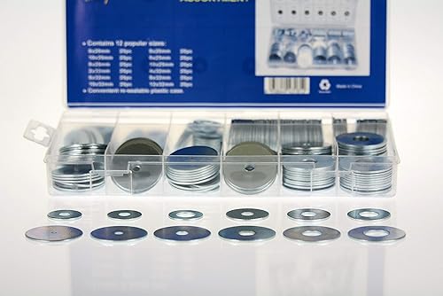 Miniatura 8 de Swordfish 31811 surtido grande de arandelas, 240 unidades.