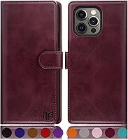 Vista 13 de SUANPOT for iPhone 13 Pro（Non iPhone 13 6.1 5G with RFID Blocking Wallet case Credit Card Holder,Flip Book PU Leather Phone case Shockproof Cover