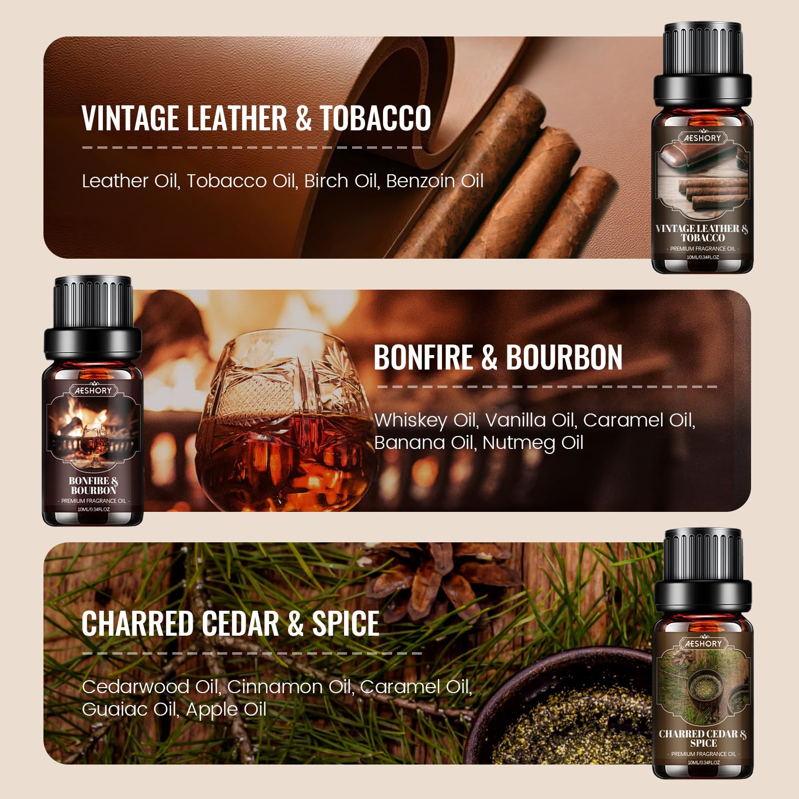 tobacco and leather essential oil Amazon.com: Men Essential Oils Set, Fragrance Oil for Diffuser, Leather,  Tobacco, Cedar, Bourbon Whisky, Bergamot, Candle Scents for Candle Making,  Soap Making Supplies, Man Aromatherapy Diffuser Oils Kit(6x10ML) : Health &  Household