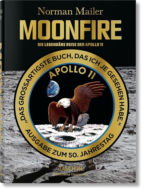 Portada de Norman Mailer. MoonFire. Die legendäre Reise der Apollo 11