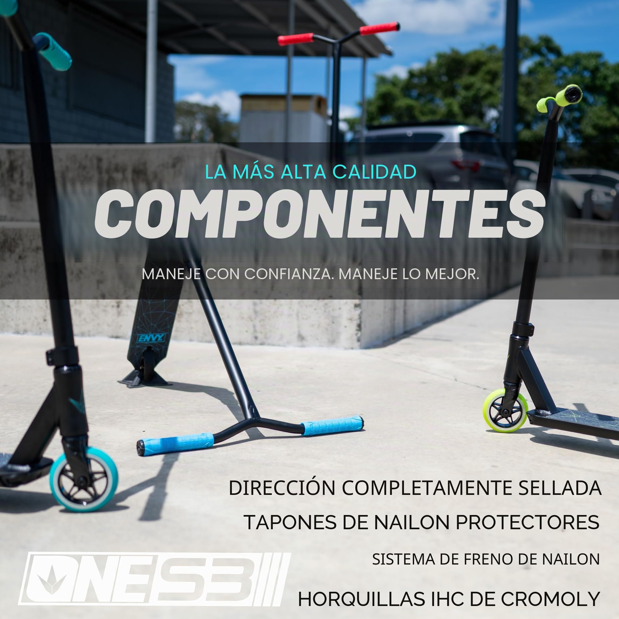 Blunt Scooters One S3 Complete Scooter (azul)