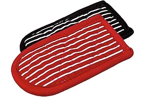 Striped Lodge Cast Iron Handle Covers Set of 2