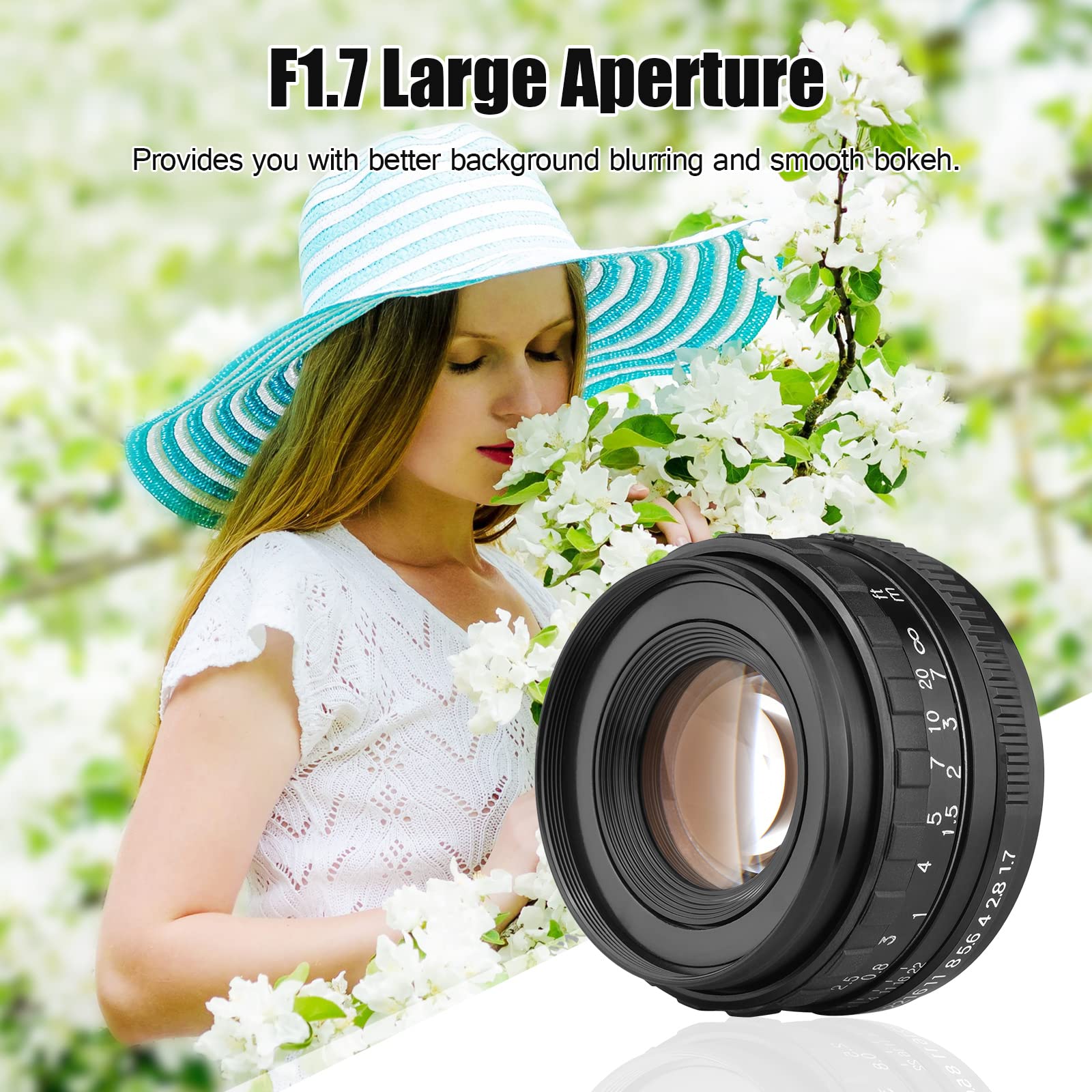 50 mm F1 7 duża przysłona ręczna ostrość obiektywu aparatu PK zamiennik dla kamer pełnoklatkowych K1 K-1 Mark II