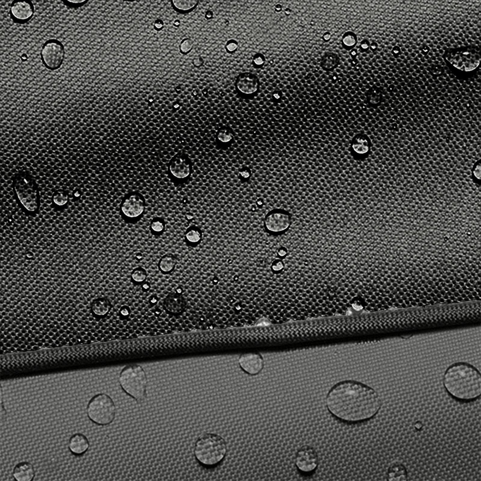 cama redonda, impermeable, para exterior, para sofá jardín, resistente a los rayos UV