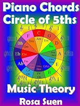 Piano Chords - Circle of 5ths Fully Explained and Application to the Piano: Music Theory (Music Piano Lessons Book 1)